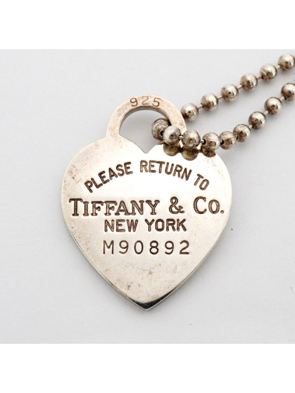 ★SOLD★ Tiffany & Co Necklace Return to Silver - Picture 6 of 7